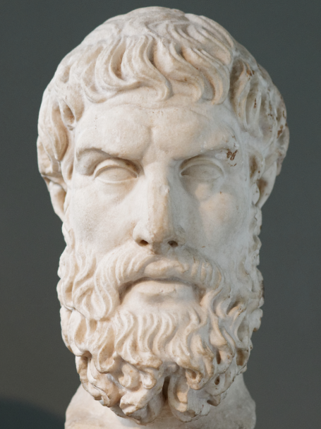 Bust of Epicurus